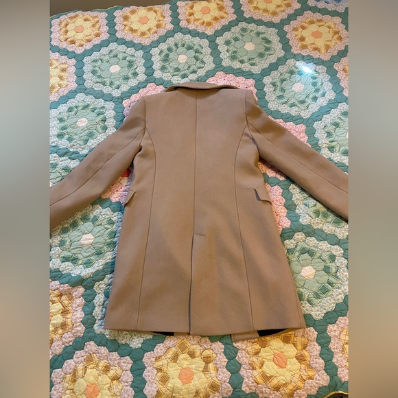 Zara Italian wool trench coat - Picture 2 of 5